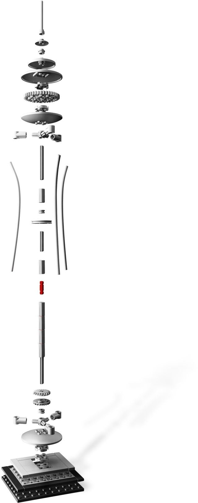 21003 Seattle Space Needle product image 2, provided for visual reference and product detail review