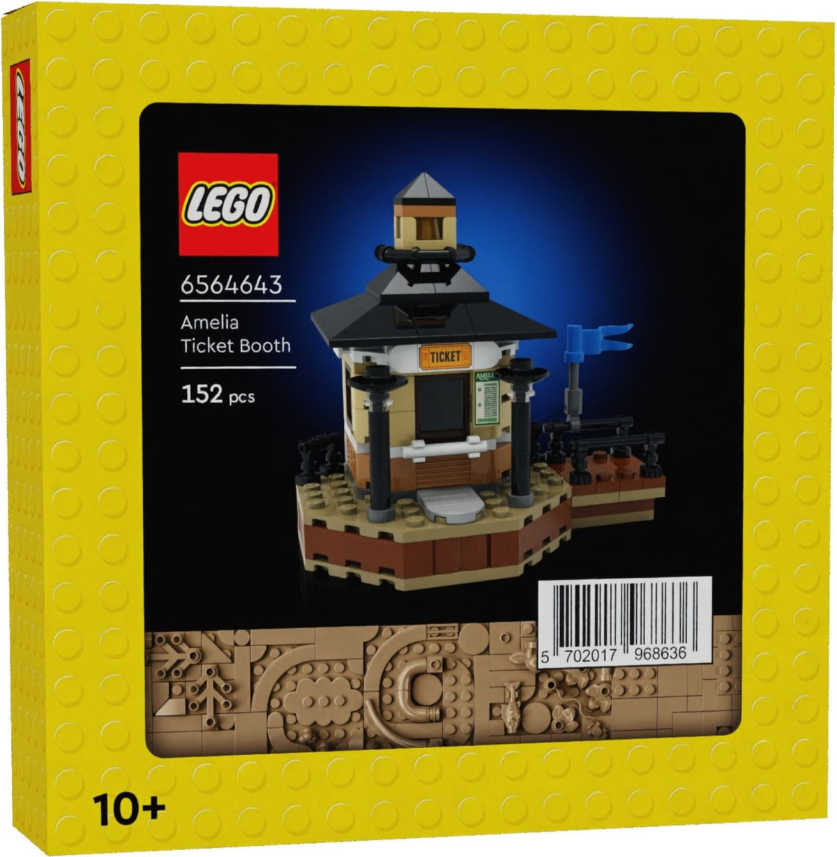 5009157 Amelia Ticket Booth product image 1, provided for visual reference and product detail review