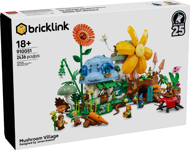 910051 LEGO (BL) Mushroom Village product image 1, provided for visual reference and product detail review