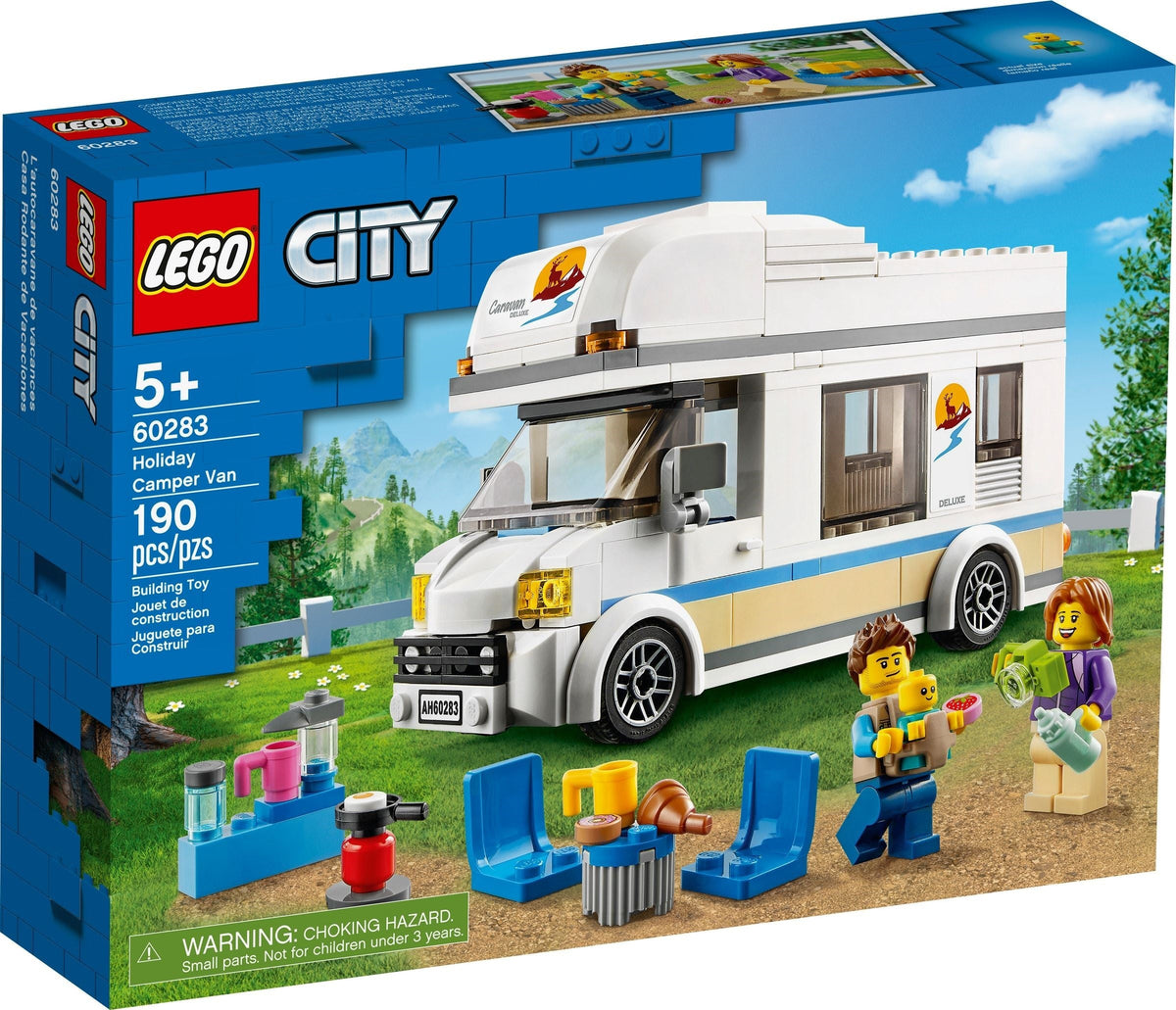 60283 LEGO Holiday Camper Van product image 1, provided for visual reference and product detail review