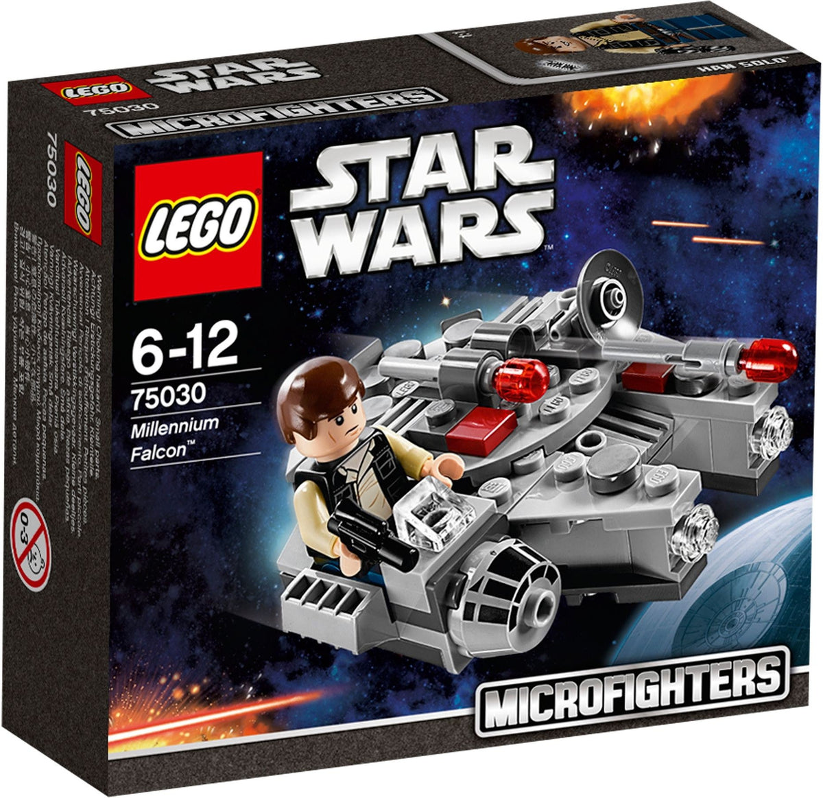 75030 LEGO Millennium Falcon Microfighters product image 1, provided for visual reference and product detail review