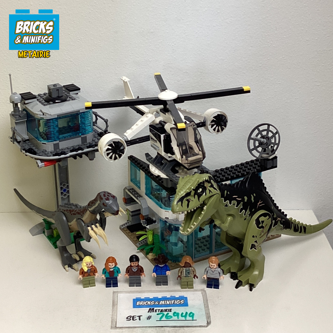 76949 Giganotosaurus & Therizinosaurus Attack (U) product image 2, provided for visual reference and product detail review