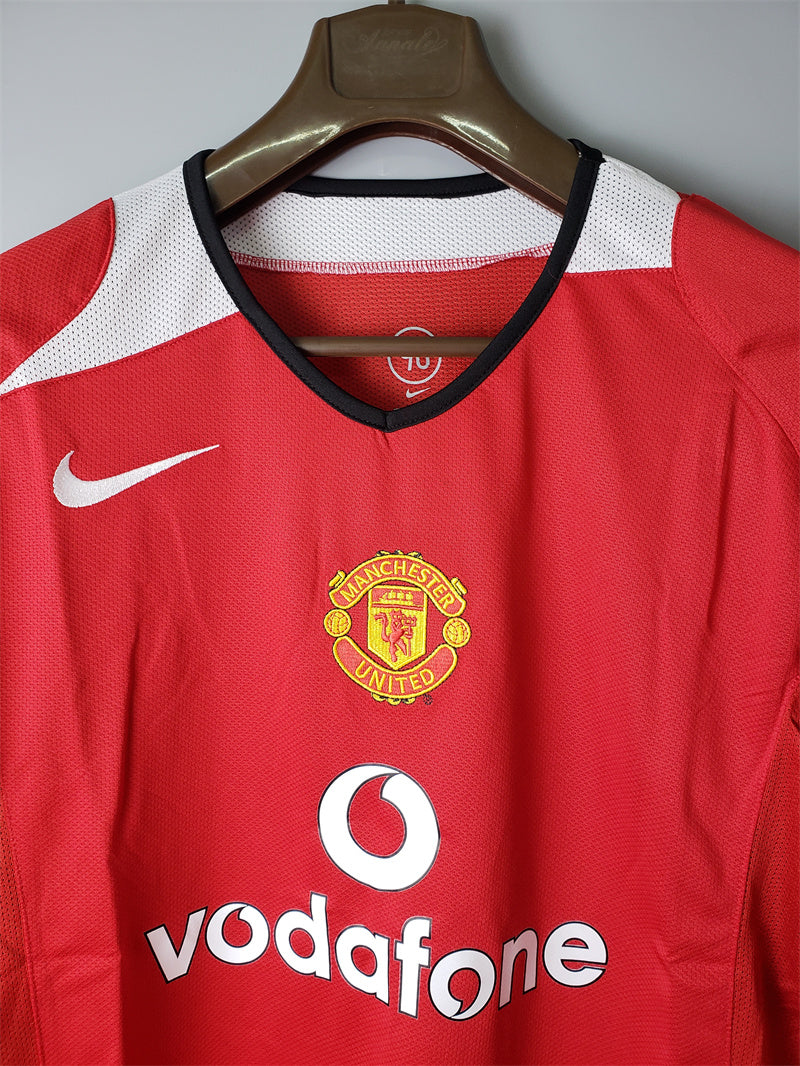 Manchester United Jersey Home Kit 2005/06 Retro Long Sleeve product image 5