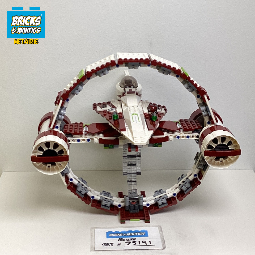 75191 Jedi Starfighter with Hyperdrive (U2) product image 1, provided for visual reference and product detail review
