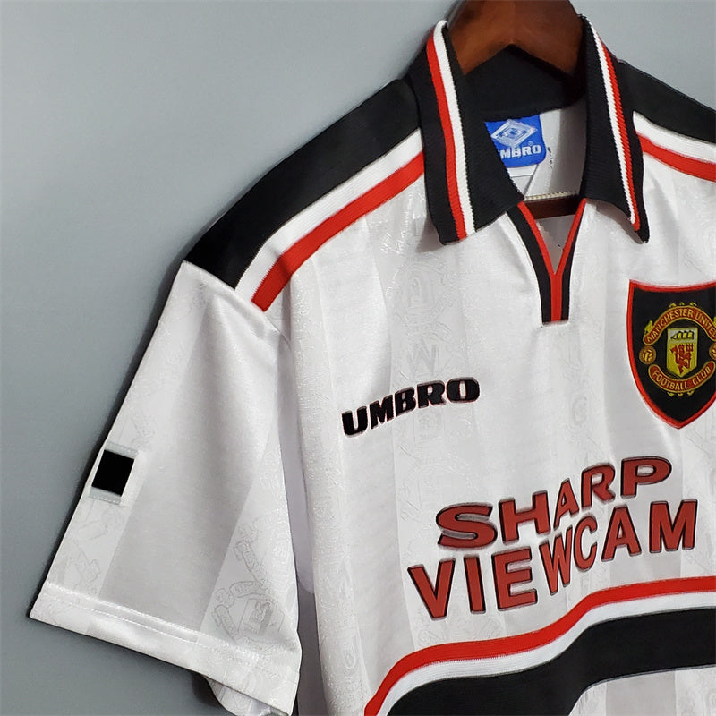 Manchester United Jersey Away Kit 1997/98 Retro Football product image 6