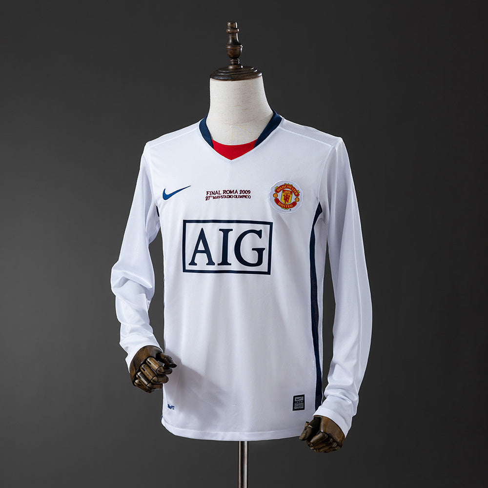 Manchester United Jersey 2008-09 Away Retro Kit Long Sleeves product image 1