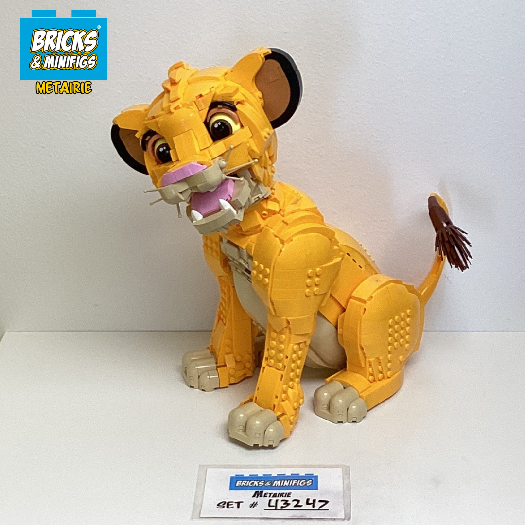 43247 Young Simba the Lion King (U) product image 1, provided for visual reference and product detail review