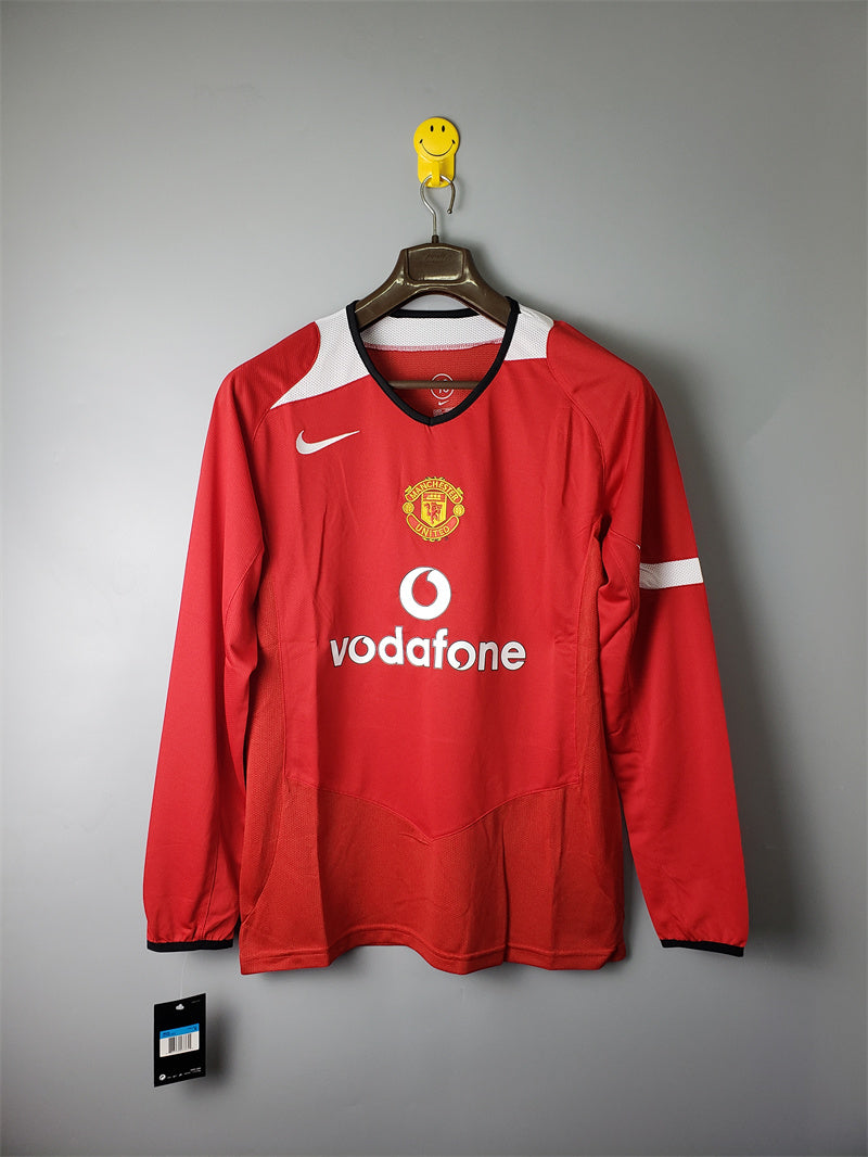 Manchester United Jersey Home Kit 2005/06 Retro Long Sleeve product image 1