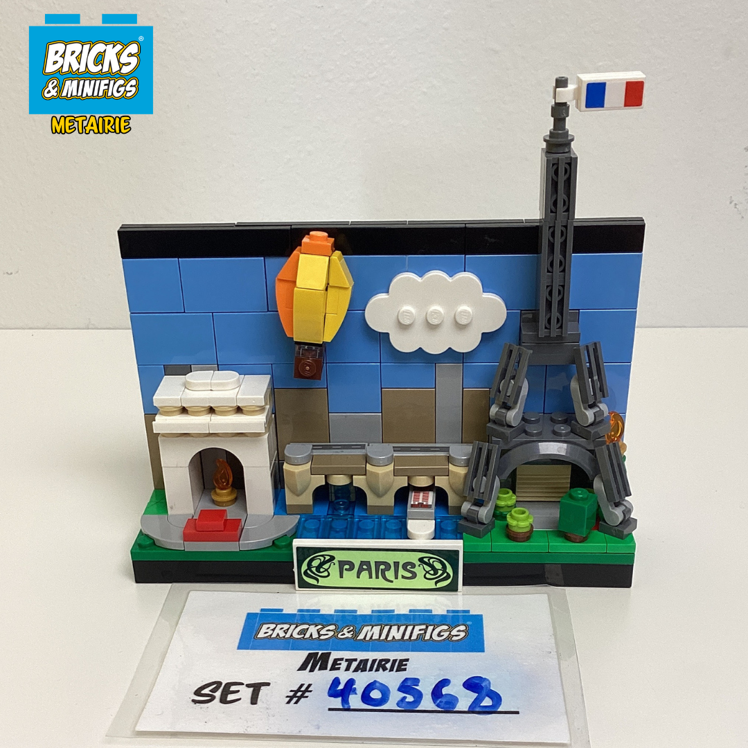 40568 Paris Postcard (U) product image 1, provided for visual reference and product detail review