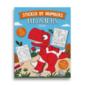 Book Sticker By Number - Dino