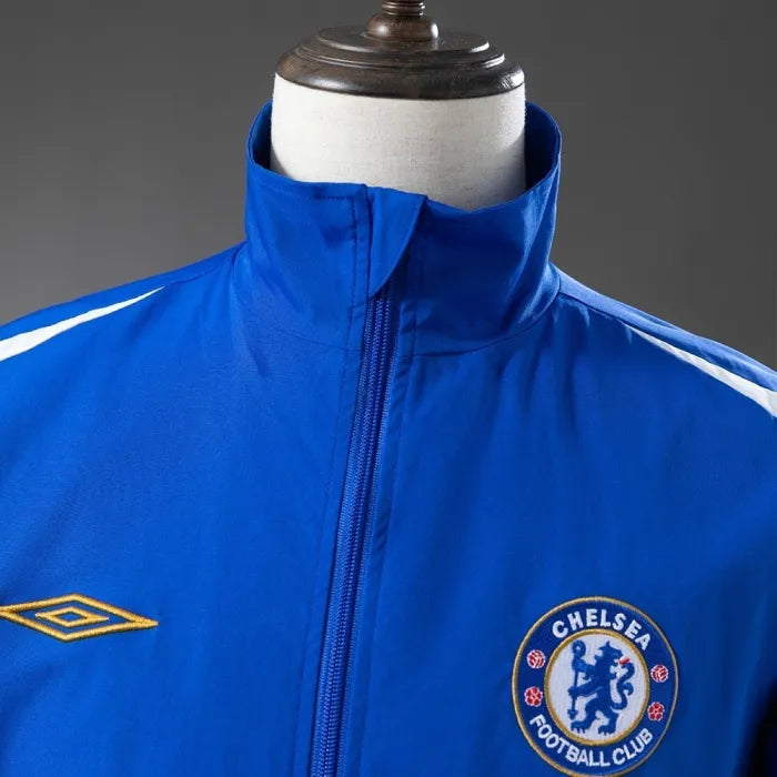 Chelsea Windbreaker 2005-06 Blue Football Kit Soccer Jersey product image 8