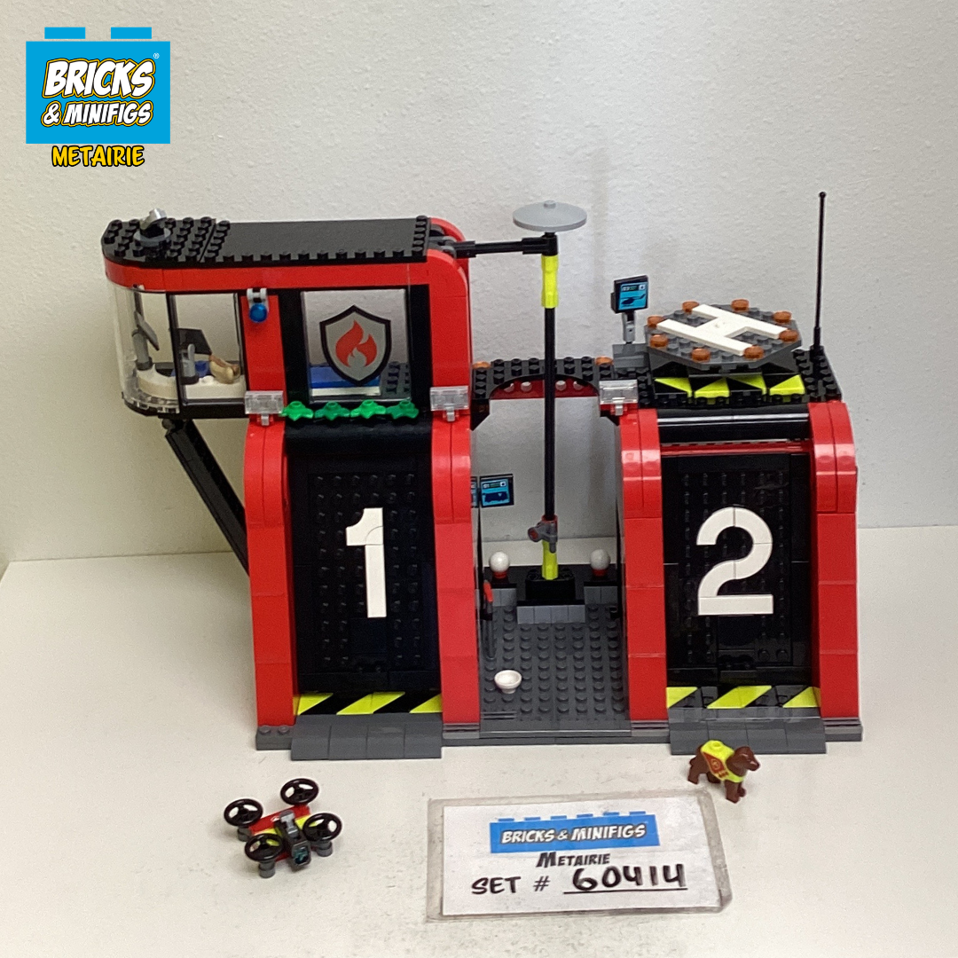 60414 Fire Station with Fire Truck (U2) product image 1, provided for visual reference and product detail review