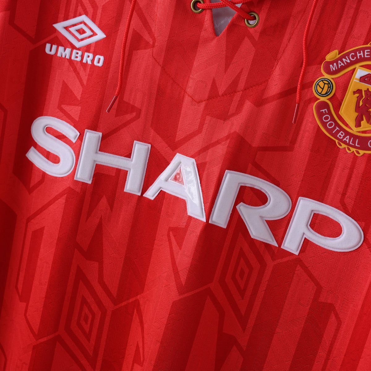 Retro Manchester United Home Jersey 1995 Football Kit Soccer product image 5