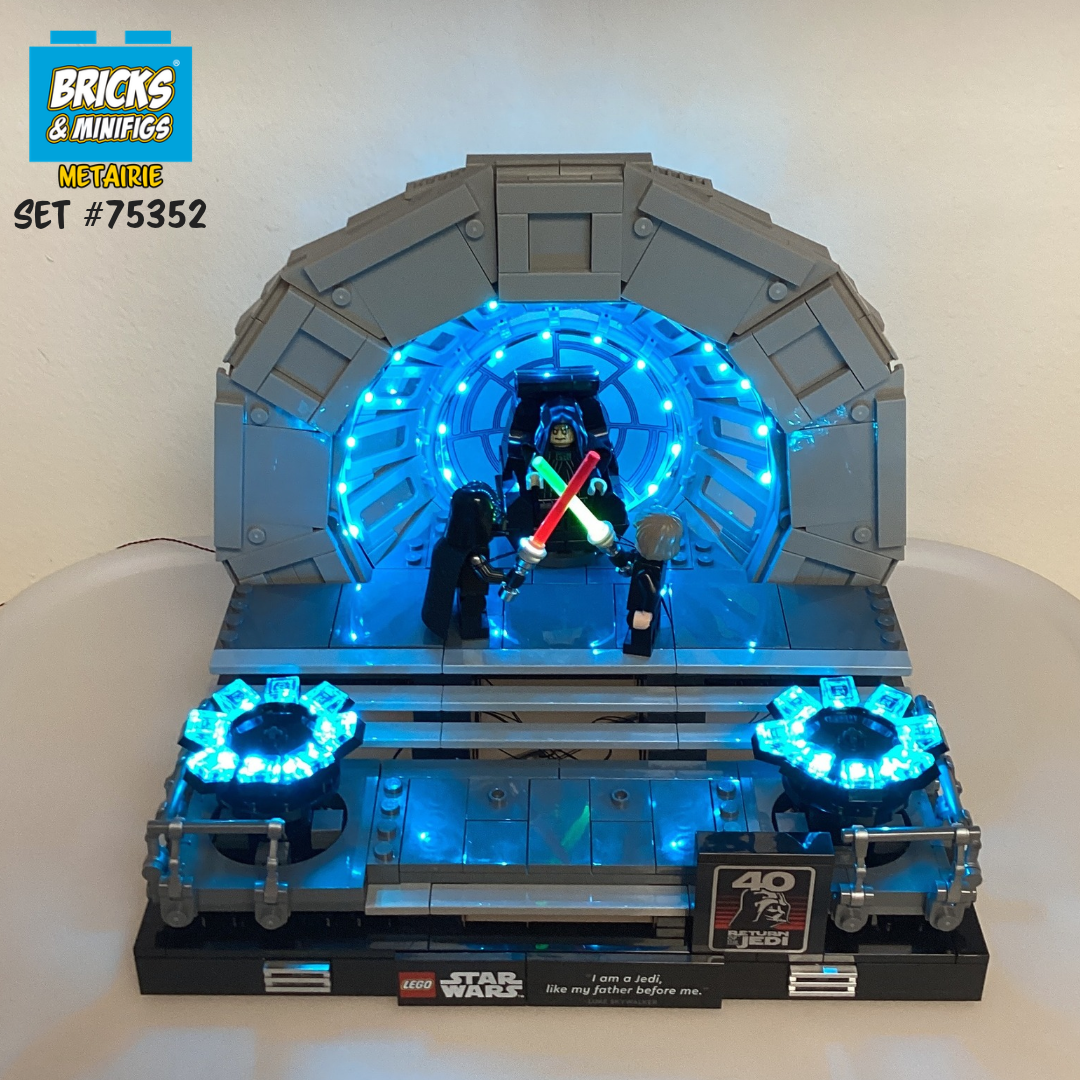 75352 Emperor's Throne Room Diorama (U) product image 1, provided for visual reference and product detail review