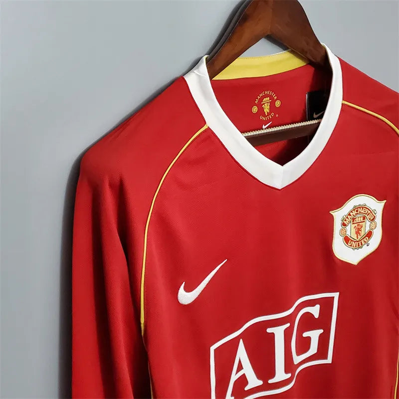 Manchester United Jersey Home Kit 2006/07 Retro Long product image 5