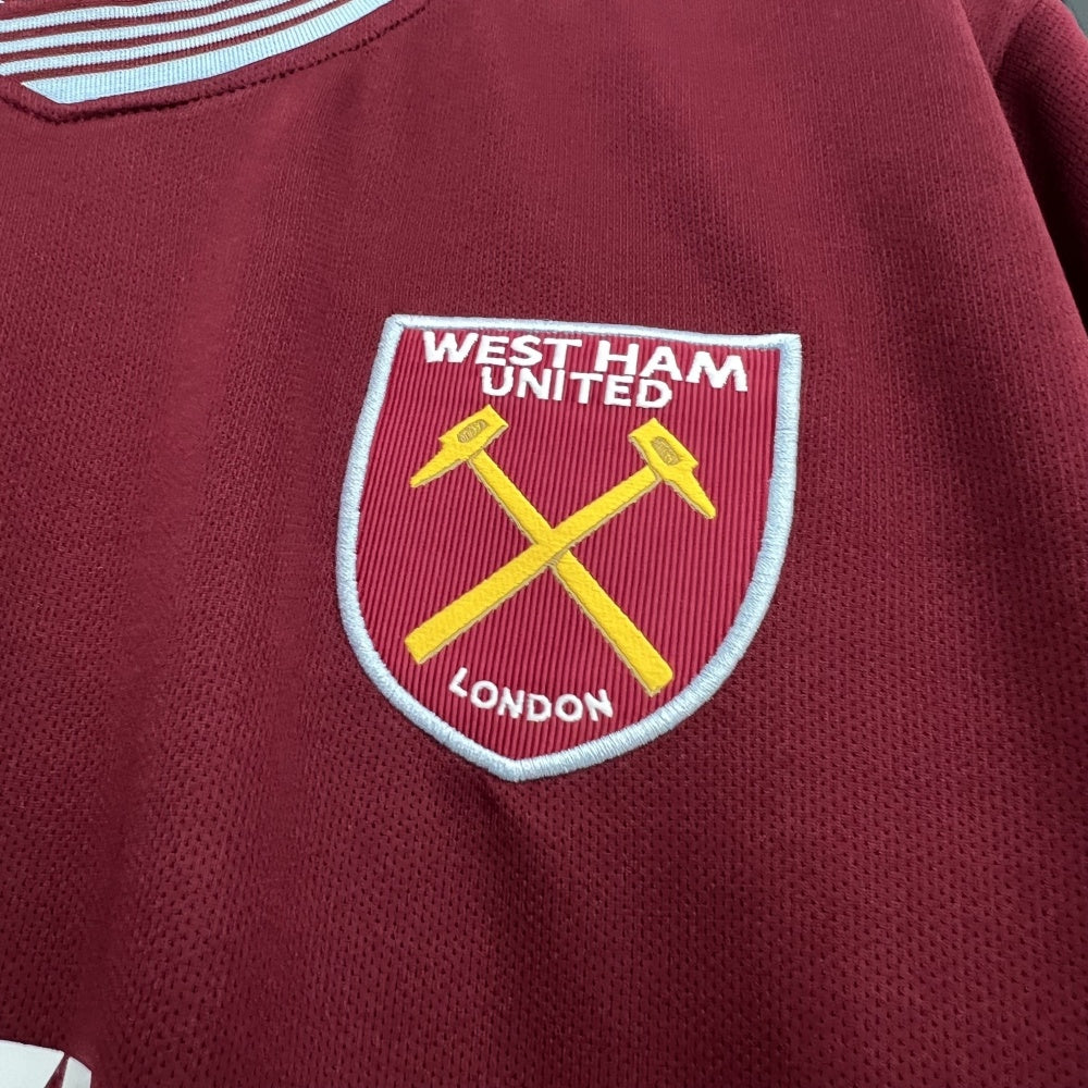 West Ham United Jersey 25/26 Home Football Kit Soccer product image 6