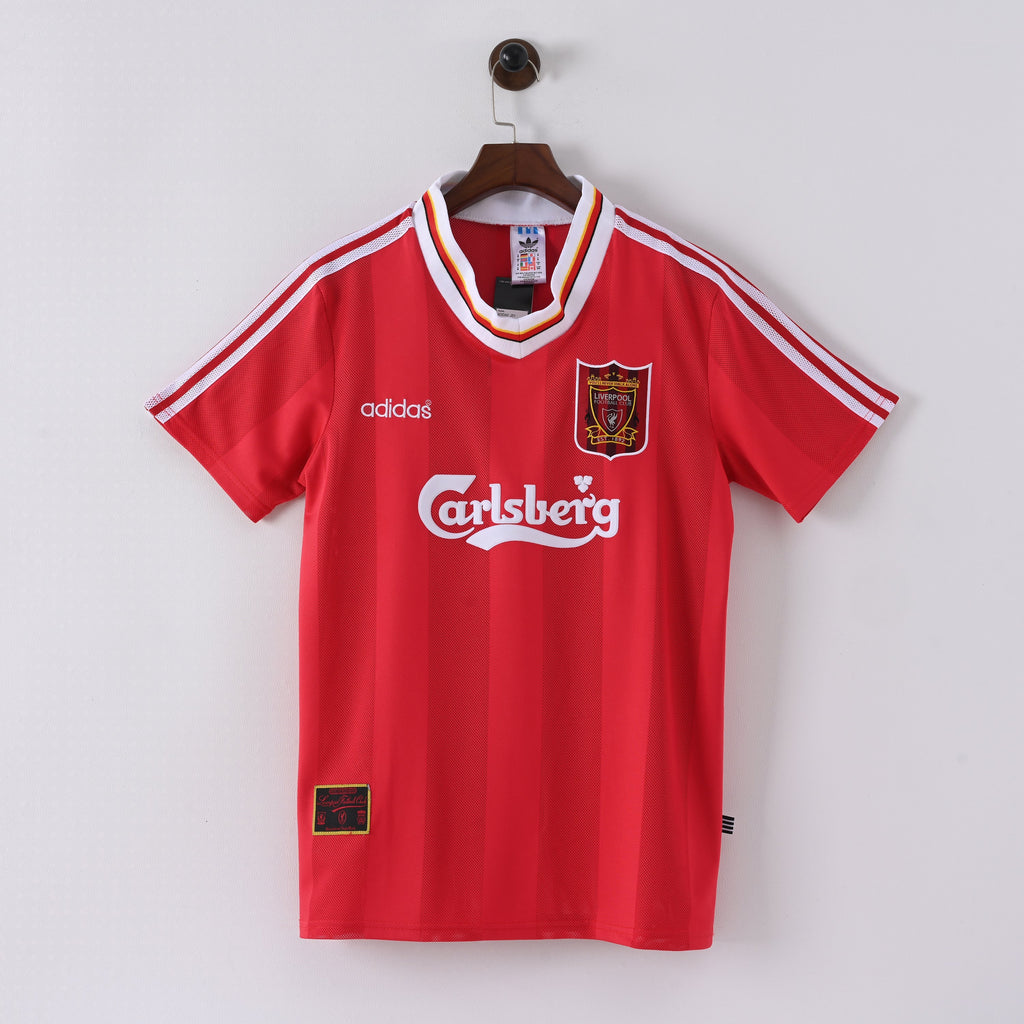 Retro Liverpool Home Jersey 1995 1996 Football Kit Soccer product image 1