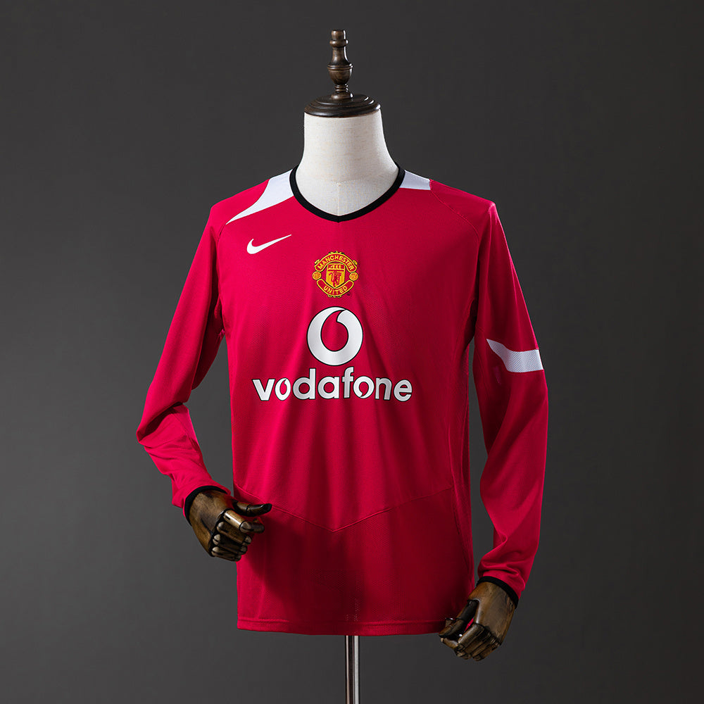 Manchester United Jersey 2004/06 Home Retro Kit Long Sleeves product image 1