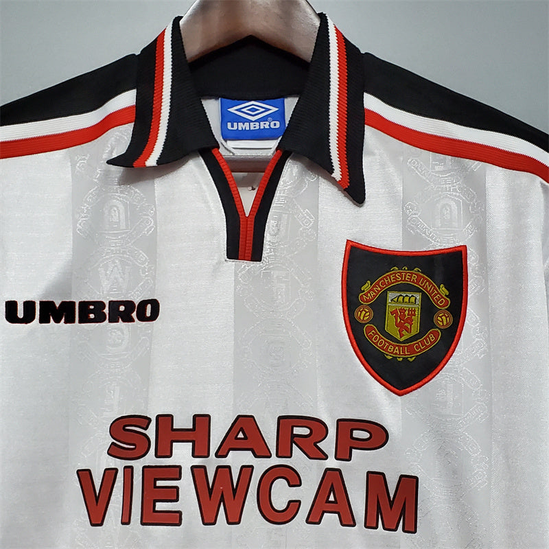 Manchester United Jersey Away Kit 1997/98 Retro Football product image 2