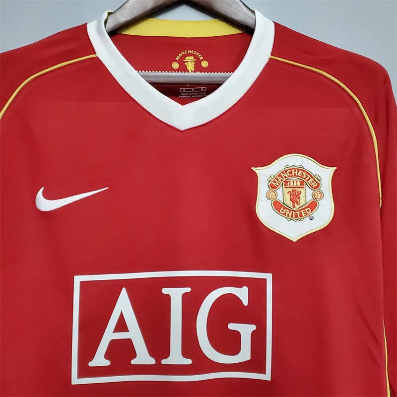 Manchester United Jersey Home Kit 2006/07 Retro Long product image 7