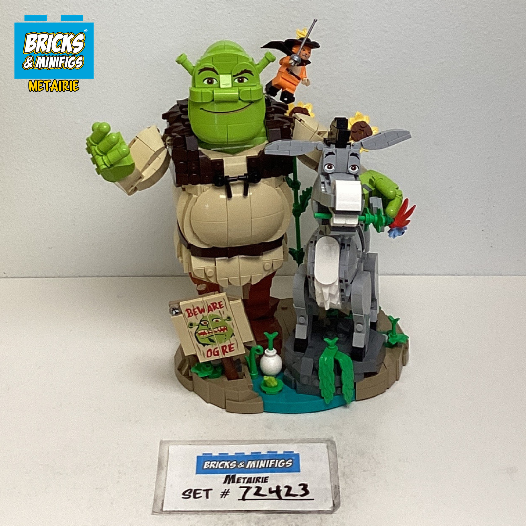72423 Shrek, Donkey & Puss in Boots (U) product image 1, provided for visual reference and product detail review