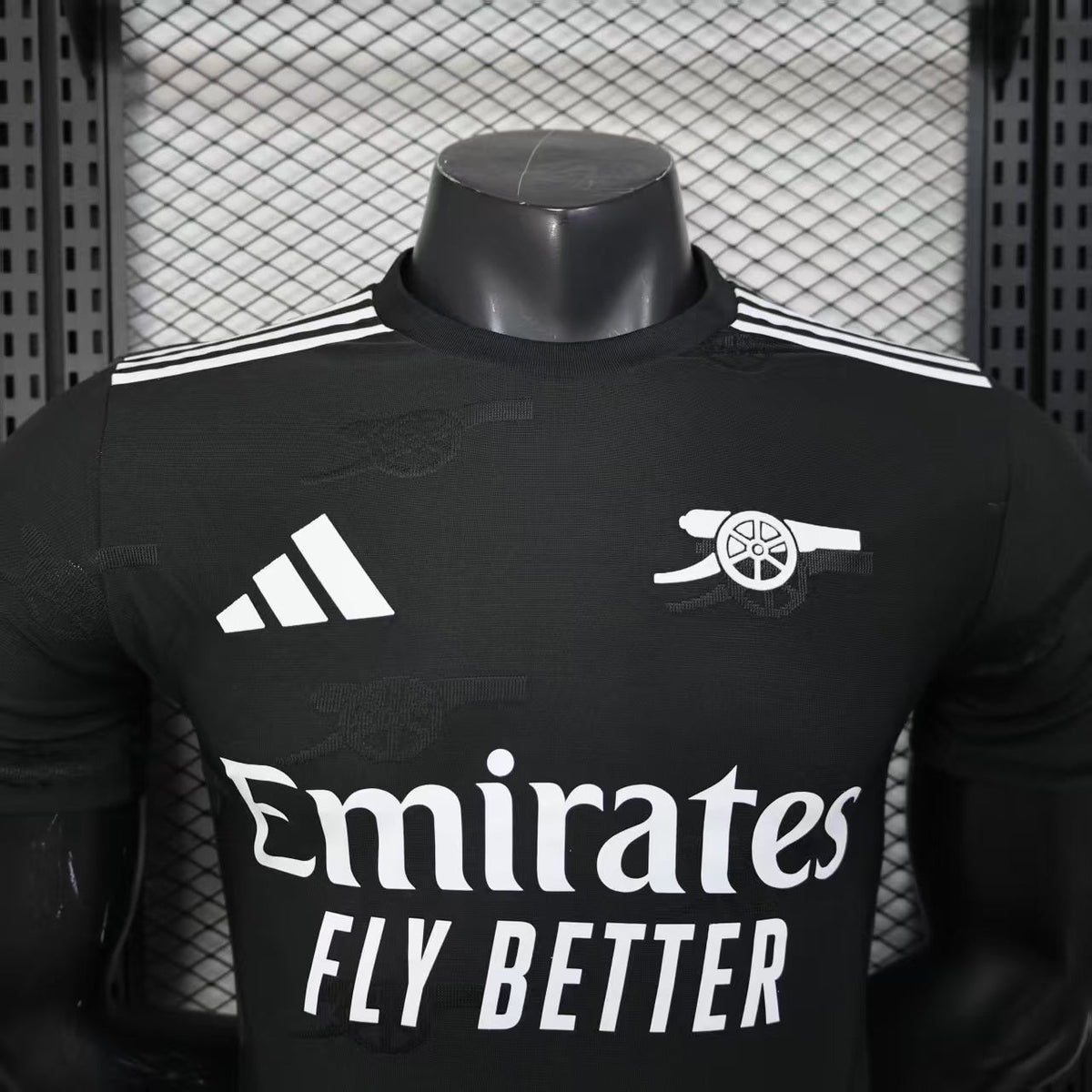 Player Version Arsenal Jersey 25/26 Black Football Kit product image 7