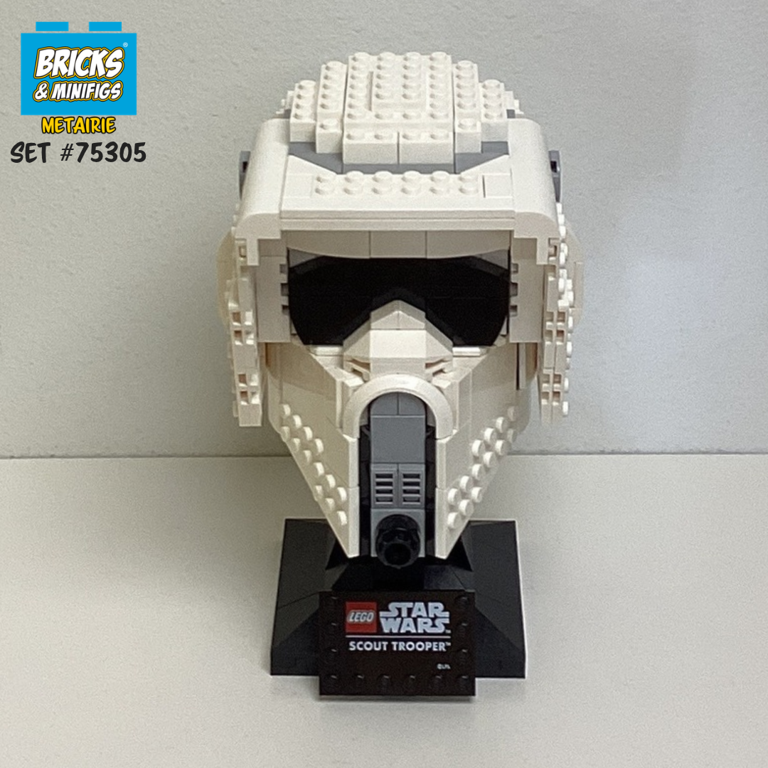 75305 Scout Trooper Helmet (U) product image 1, provided for visual reference and product detail review
