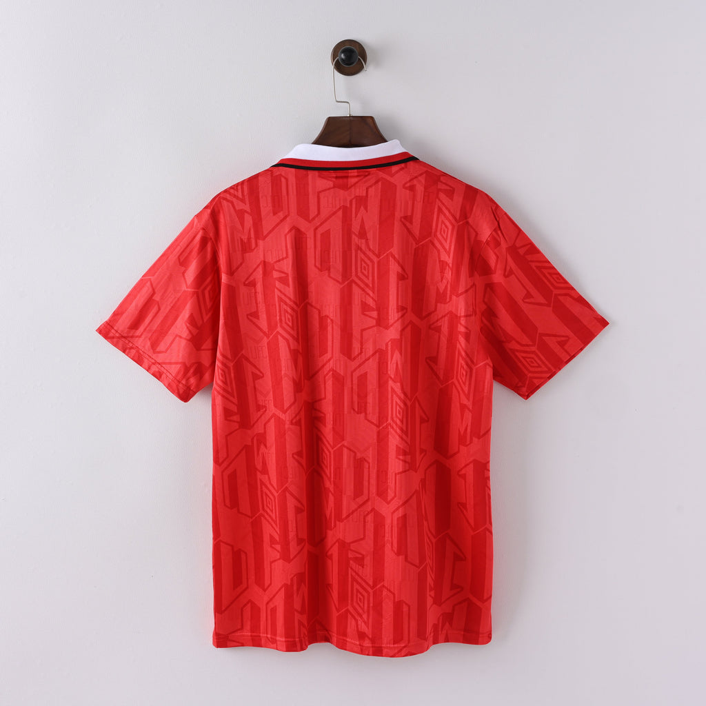 Retro Manchester United Home Jersey 1995 Football Kit Soccer product image 2
