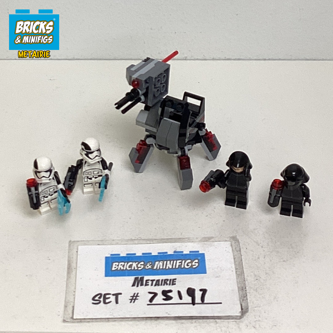 75197 First Order Specialists Battle Pack (U) product image 1, provided for visual reference and product detail review