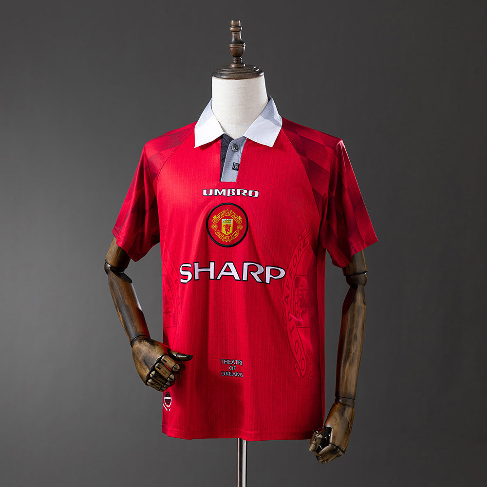 Manchester United Jersey 1996-98 Home Retro Football Kit product image 1