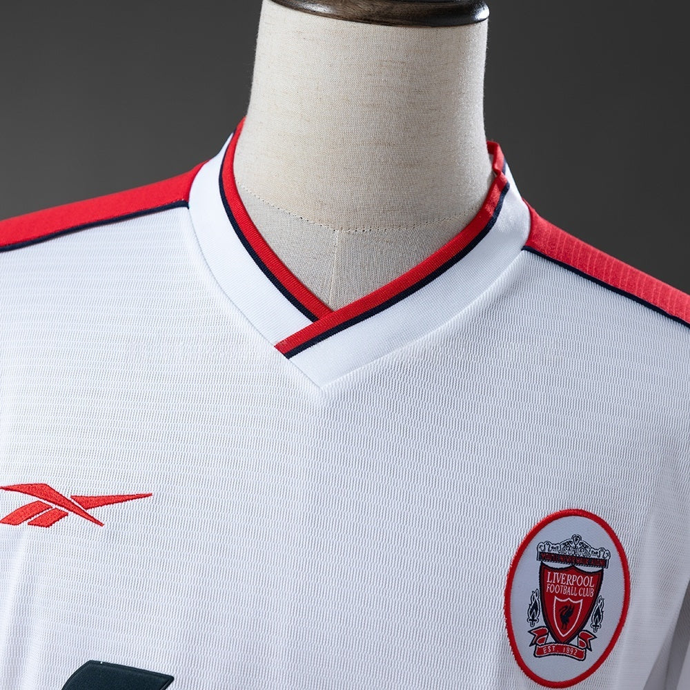Liverpool Away Jersey 1998-99 Long Sleeves Retro Football product image 3