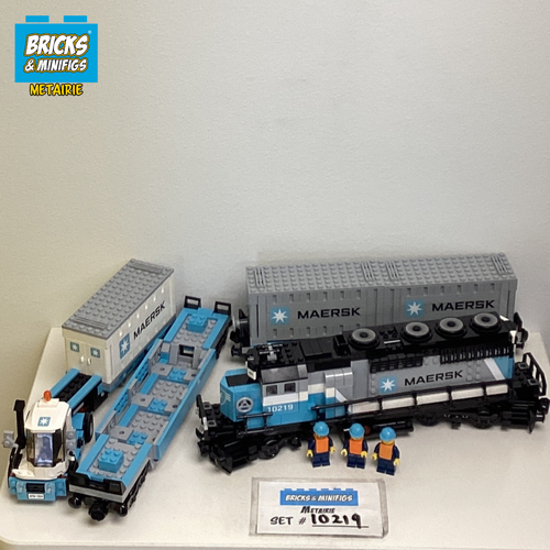 10219 Maersk Train (U) product image 1, provided for visual reference and product detail review