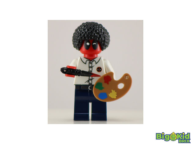 BKB Mercpool Painter - CUSTOM MINIFIGURE product image 1, provided for visual reference and product detail review