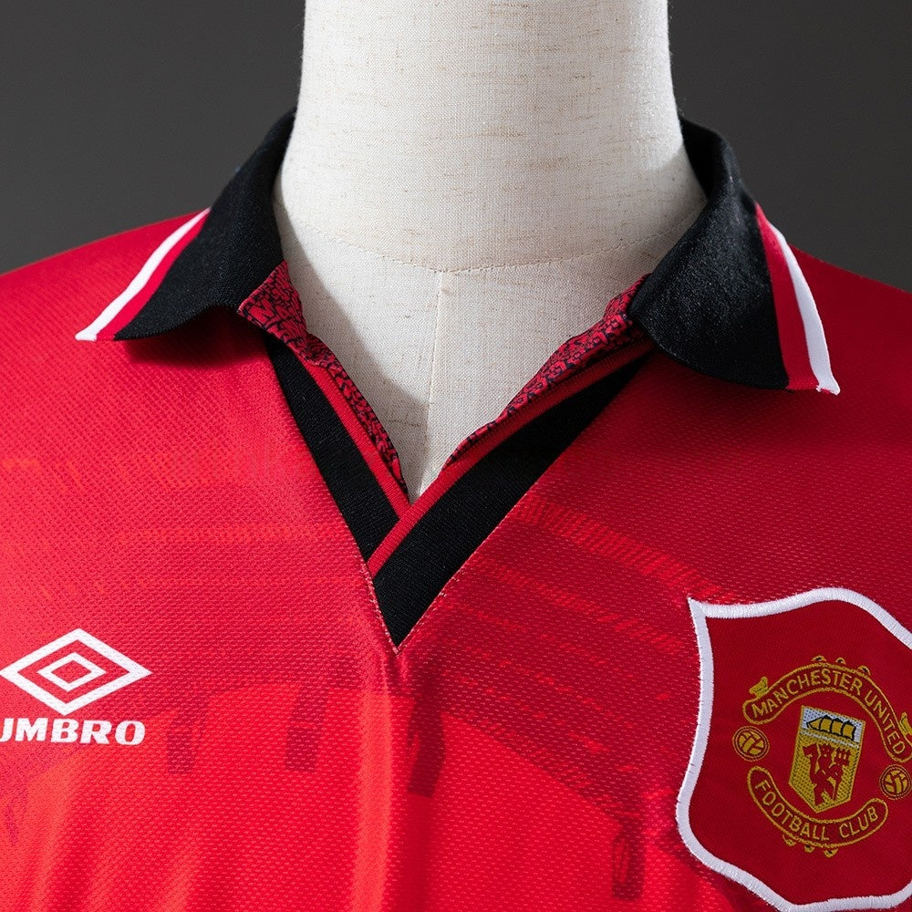 Manchester United Jersey 1994-96 Home Retro Kit Long Sleeves product image 7