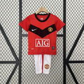 Retro Kids Manchester United Home Jersey 09/10 product image 1