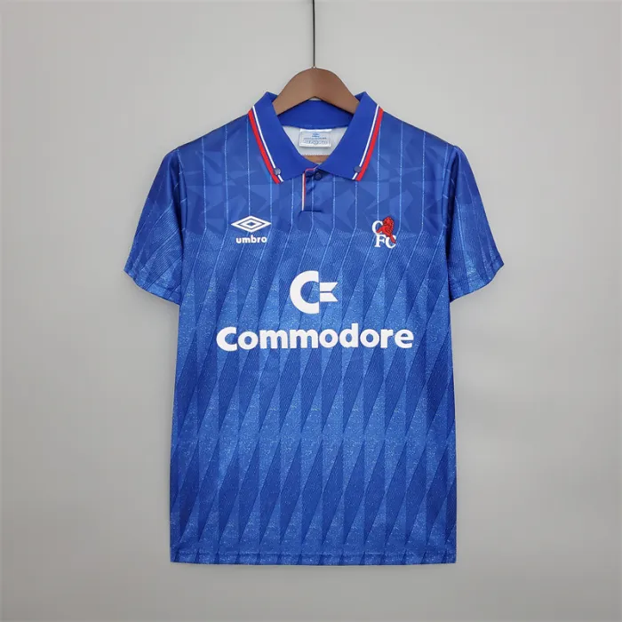 Chelsea Jersey Home Kit 1989/1991 Retro Football Team product image 1