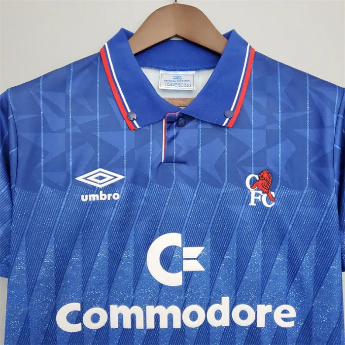 Chelsea Jersey Home Kit 1989/1991 Retro Football Team product image 2