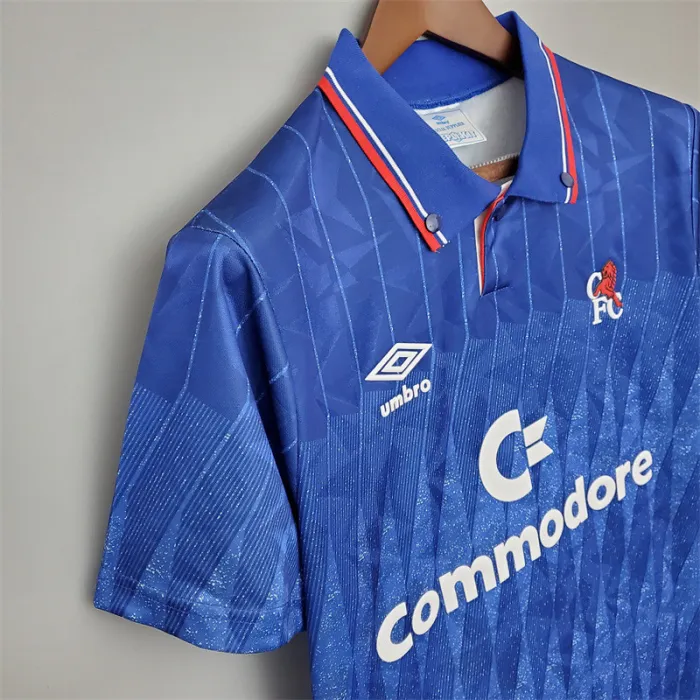 Chelsea Jersey Home Kit 1989/1991 Retro Football Team product image 6