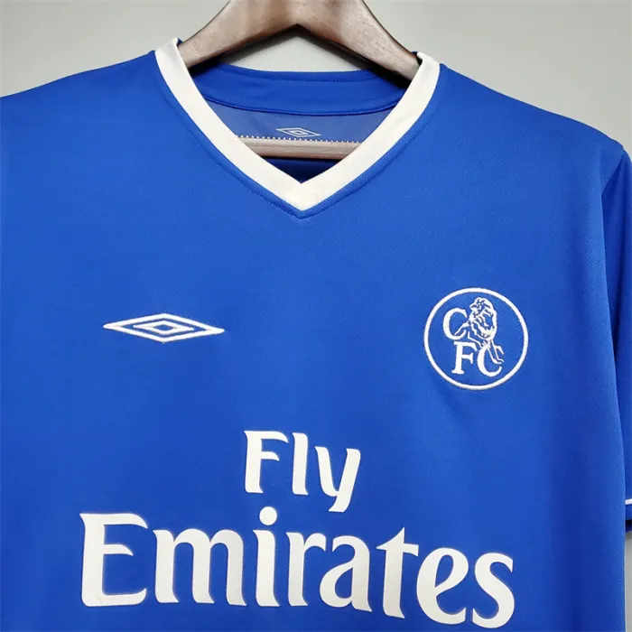 Chelsea Jersey Home Kit 2003/05 Retro Football Team Soccer product image 1