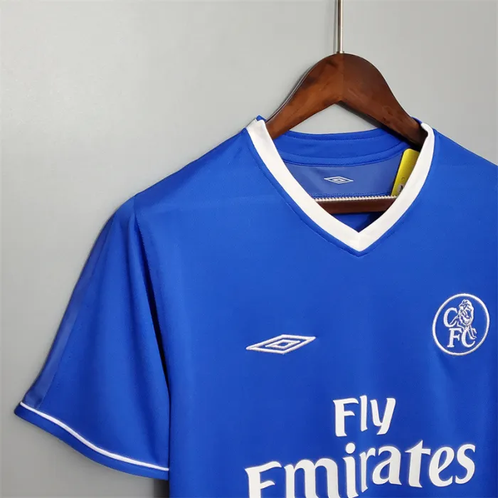 Chelsea Jersey Home Kit 2003/05 Retro Football Team Soccer product image 7