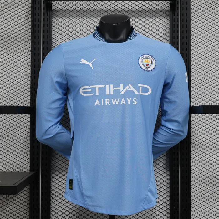 Player Version Manchester City Home Kit 24/25 Football product image 1