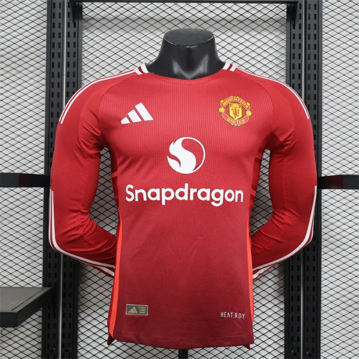 Player Manchester United Home Kit 24/25 Football Jersey