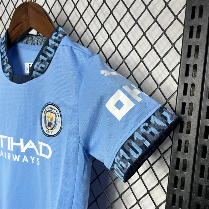 Kids Manchester City Home Kit 24/25 Football Jersey product image 2