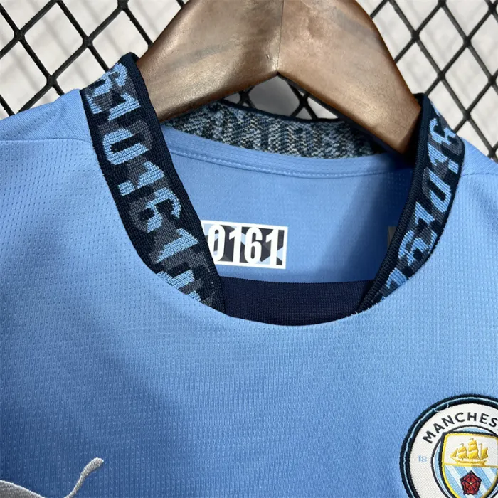 Kids Manchester City Home Kit 24/25 Football Jersey product image 3