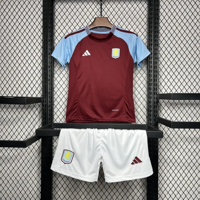 Kids Aston Villa Home Kit 24/25 Football Jersey product image 1