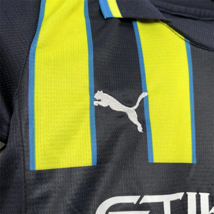 Kids Manchester City Away Jersey 24/25 Football Kit product image 2