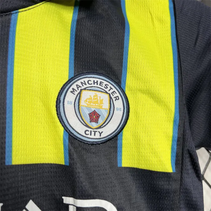 Kids Manchester City Away Jersey 24/25 Football Kit product image 3