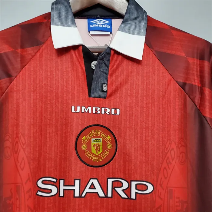 Manchester United Jersey Home Kit 1996 Retro Football Team product image 2