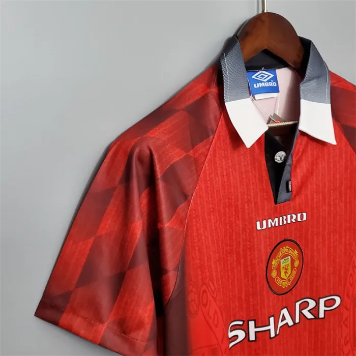 Manchester United Jersey Home Kit 1996 Retro Football Team product image 6