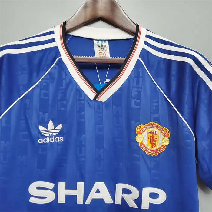 Manchester United Jersey Third Kit 1988/90 Retro Football product image 2